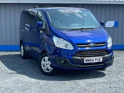 Blue Used 2017 Ford Transit Custom Limited Van | £7,689 (Expensive)
