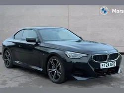 Black sapphire Used 2024 BMW 230 M Sport Coupe | £34,242 (Good price)