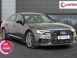 Grey Used 2021 Audi A6 Black Edition Sedan | £29,988