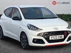 White Used 2022 Hyundai i10 N Line Hatchback | £11,995 (Fair price)
