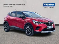Id metallic flame red Used 2022 Renault Captur LIMITED SUV | £14,250 (Fair price)