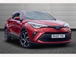 Red Used 2020 Toyota C-HR Design SUV | £18,495 (Fair price)