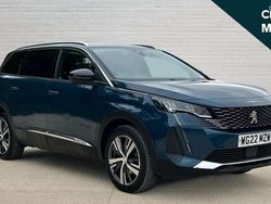 Blue Used 2022 Peugeot 5008 Allure Premium MPV | £17,996 (Fair price)