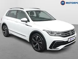 White Used 2022 VW Tiguan R-line SUV | £27,599 (A bit pricey)