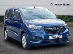 Blue Used 2021 Vauxhall Combo S MPV | £13,300 (Fair price)