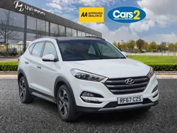 White Used 2018 Hyundai Tucson Premium SE SUV | £14,750 (Fair price)