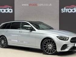 Silver Used 2020 Mercedes E220 AMG line Estate | £32,997
