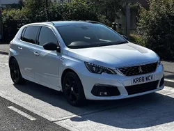 White Used 2018 Peugeot 308 GT-line Hatchback | £10,495 (A bit pricey)