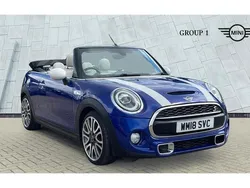 Starlight blue Used 2018 Mini Cooper S Cabriolet Cabriolet | £16,812 (A bit pricey)