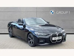 Black Used 2021 BMW 420 M Sport Cabriolet | £29,250 (Fair price)