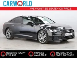 Grey Used 2021 Audi A6 Black Edition Sedan | £19,990 (Good price)