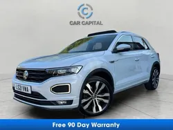 Silver Used 2021 VW T-Roc R-line SUV | £19,890 (Good price)