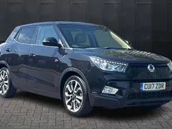 Black Used 2017 Ssangyong Tivoli Hatchback | £6,877 (Fair price)