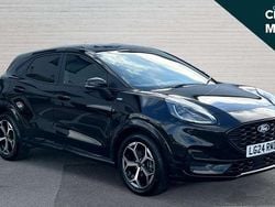 Black Used 2024 Ford Puma ST-Line SUV | £20,345 (A bit pricey)