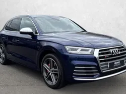 Blue Used 2017 Audi SQ5 S-Line SUV | £25,000 (Good price)