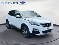 White Used 2019 Peugeot 3008 Allure Hatchback | £15,350 (Fair price)