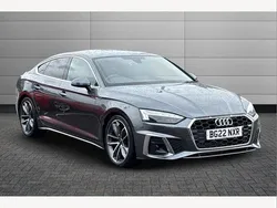 Grey Used 2022 Audi A5 Sportback S-Line Hatchback | £26,650 (Fair price)