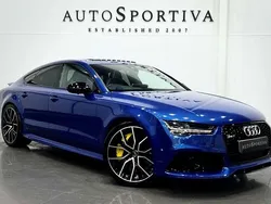 Blue Used 2015 Audi RS7 Sportback Advanced Hatchback | £39,900 (A bit pricey)