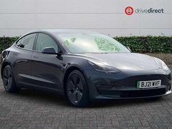 Additional premium paint stealth grey Used 2021 Tesla Model 3 Long Range RWD Sedan | £20,998 (Fair price)