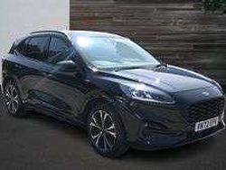 Black Used 2022 Ford Kuga ST-Line X SUV | £23,490 (A bit pricey)