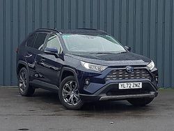 Blue Used 2022 Toyota RAV4 Hybrid Design SUV | £27,498 (Good price)