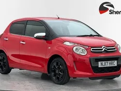Red Used 2017 Citroën C1 Flair Hatchback | £5,999 (Fair price)