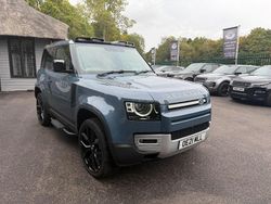 Blue Used 2021 Land Rover Defender SE SUV | £46,995 (Good price)