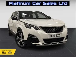 White Used 2019 Peugeot 3008 GT-line Hatchback | £10,495 (Fair price)