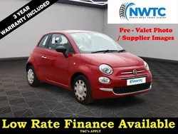 Red Used 2017 Fiat 500 Pop Hatchback | £6,495 (Fair price)