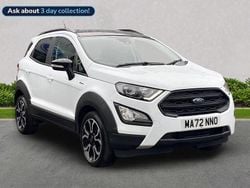 White Used 2022 Ford Ecosport Active SUV | £12,249 (Fair price)
