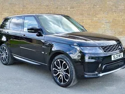 Santorini black Used 2021 Land Rover Range Rover Sport HSE SUV | £32,995 (Fair price)