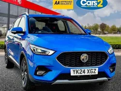 Blue Used 2023 MG ZS Exclusive Sedan | £15,591 (Fair price)