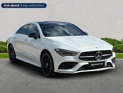 White Used 2025 Mercedes CLA 250+ AMG line Sedan | £28,999