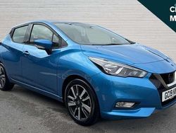 Blue Used 2019 Nissan Micra Acenta Hatchback | £7,257 (Fair price)