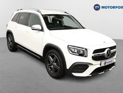 White Used 2021 Mercedes GLB200 AMG line SUV | £25,349 (Fair price)
