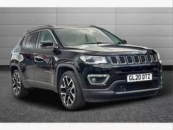 Black Used 2020 Jeep Compass Limited SUV | £12,895 (Fair price)