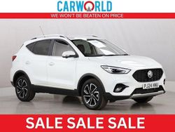 White Used 2024 MG ZS Exclusive Sedan | £15,700 (Fair price)