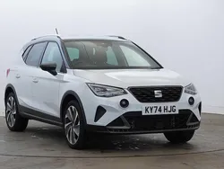 White Used 2024 Seat Arona FR Sport SUV | £19,250 (A bit pricey)