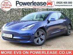 Blue Used 2021 Tesla Model 3 Standard Range Plus Sedan | £18,944 (Good price)