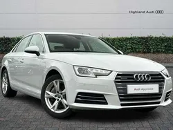 White Used 2017 Audi A4 Sport Sedan | £13,985 (Fair price)