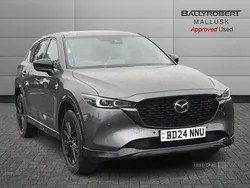 Grey Used 2024 Mazda CX-5 Homura-Line SUV | £27,495 (Fair price)