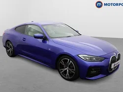 Blue Used 2022 BMW 420 M Sport Coupe | £27,349 (Fair price)