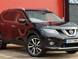 Black Used 2017 Nissan X-Trail Tekna SUV | £9,999 (Fair price)