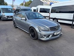 Silver Used 2008 Mercedes C63 AMG Sedan | £17,000 (Expensive)