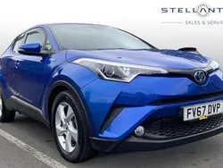 Blue Used 2018 Toyota C-HR SUV | £13,143 (Fair price)