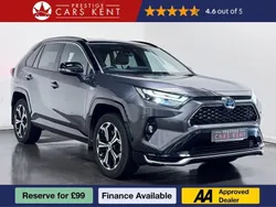 Grey/black Used 2023 Toyota RAV4 Hybrid SUV | £33,841 (Fair price)