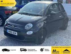 Black Used 2016 Fiat 500 Pop Hatchback | £3,695 (Fair price)
