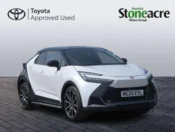 White New 2025 Toyota C-HR Sport SUV | £37,000