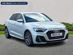 Silver New 2025 Audi A1 S-Line Hatchback | £24,851 (Fair price)