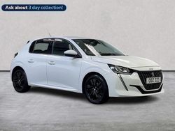 White Used 2021 Peugeot 208 Allure Hatchback | £11,990 (Fair price)